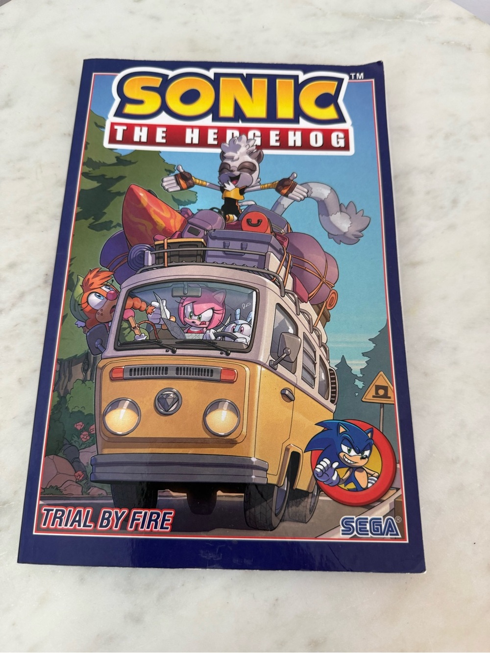 Sonic the Hedgehog, Vol 12: Trial by Fire - Paperback By Stanley, Evan GOOD